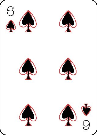jeu de carte (glissé(e)s) 45